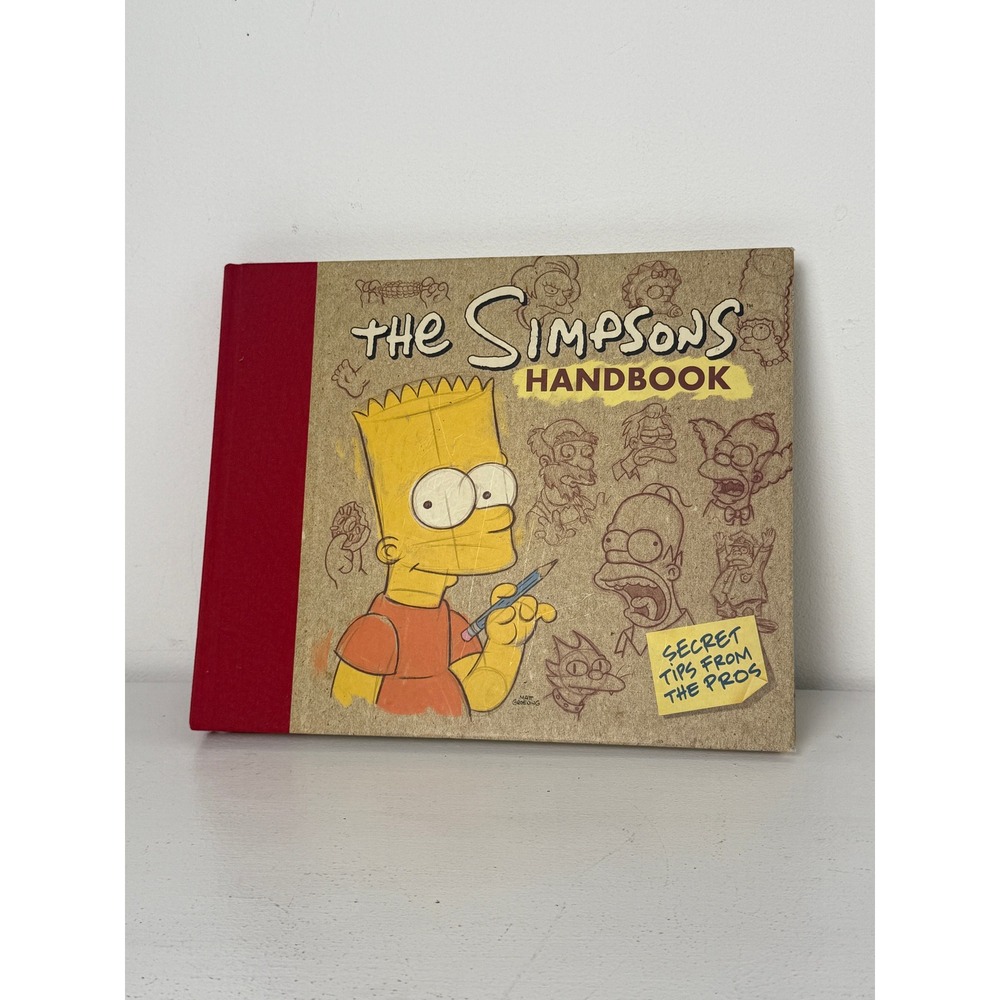 The Simpsons Handbook Secret Tips from the Pros Matt Groening Art Book 2007 Hard